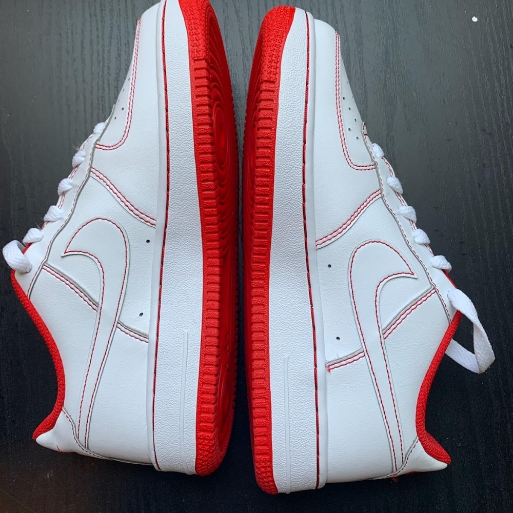 Nike Air Force 1 GS 'Red University' size 5Y